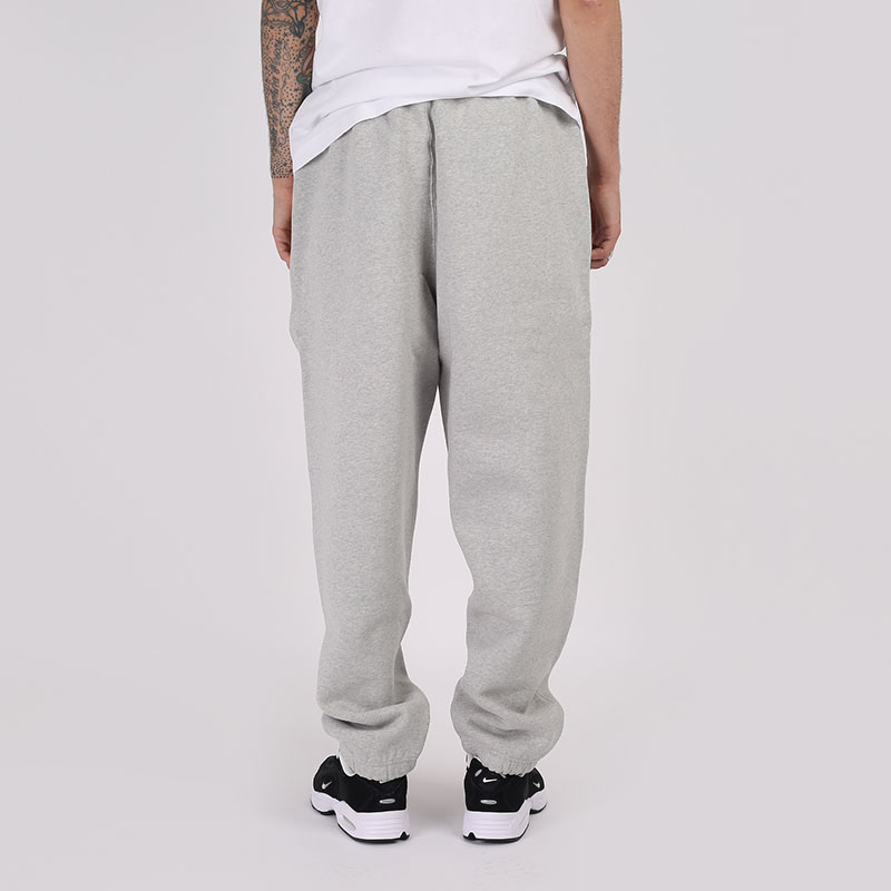 мужские серые брюки Nike NikeLab Fleece Pants CW5460-050 - цена, описание, фото 3